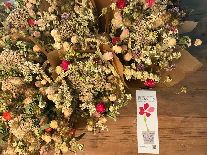 dry flowers bouquet