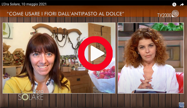 Intervista al Programma L'ora Solare su TV2000 - Fattoria dellle Erbe - Fiori Eduli ed Erbe Commestibili